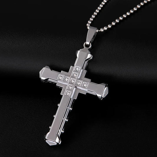 Dark Knight Three-Layer Men's Necklace