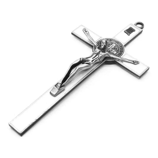 1Pc Church Relics Jesus on the Stand Cross