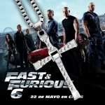 Dominic Toretto “The Fast and The Furious” Vin Diesel Inspired Crystal Jesus Cross Pendant Necklace