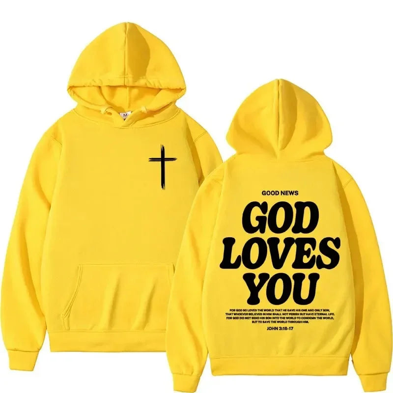 Harajuku Aesthetic Christian Jesus Church Hoodie - Image 4