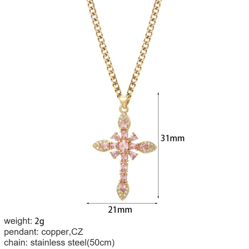 Gold Our Lady & Jesus Choker Necklace - Image 10