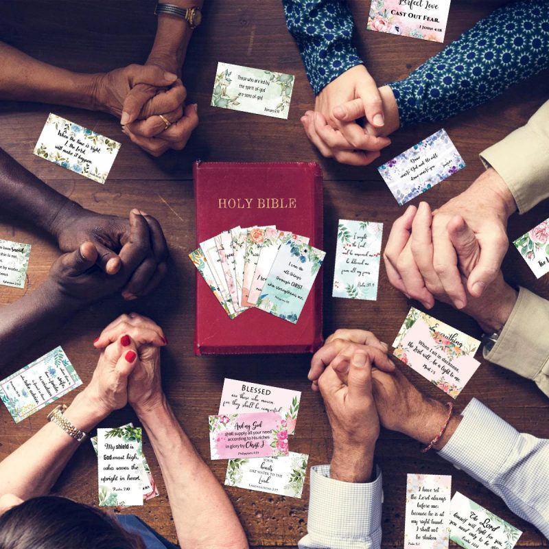 60Pcs Bible Scripture & Inspirational Quote Cards – Christian Encouragement Gift - Image 5
