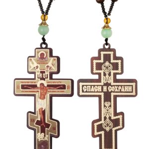 Diyalo Crucifix Jesus Christ Cross Pendant Necklace