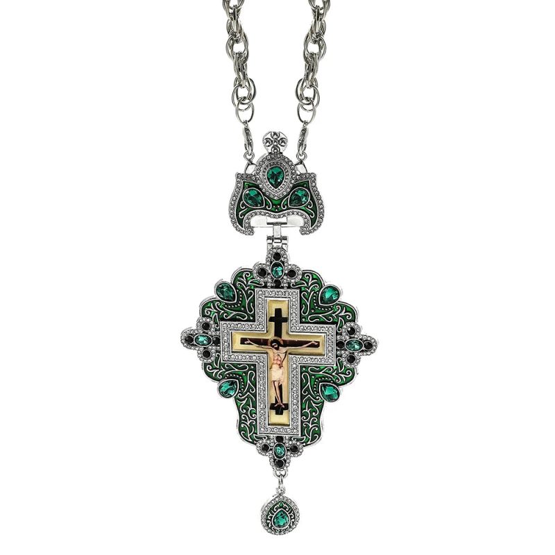 Christian Religion Jesus Cross Pendant Necklace – Long Chain Faith Jewelry (Europe & America Style) - Image 8