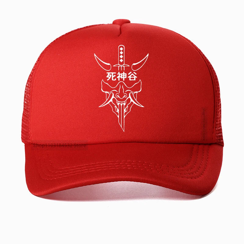 Death God Shinigami Valley Logo Baseball Cap – Adjustable Summer Sports Hat - Image 9