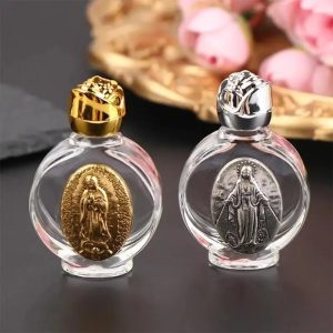 1Pc Holy Water Jesus Bottle