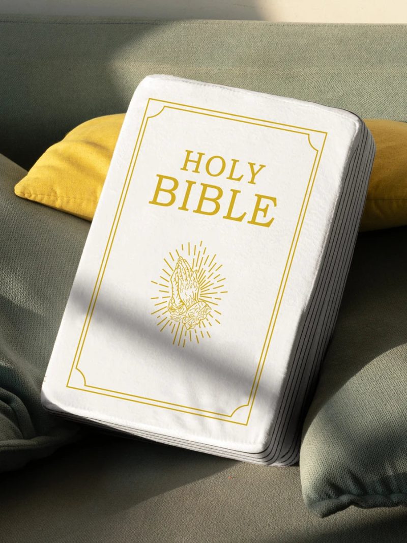 Mark 16 White Bible Memory Foam Pillow - Image 5